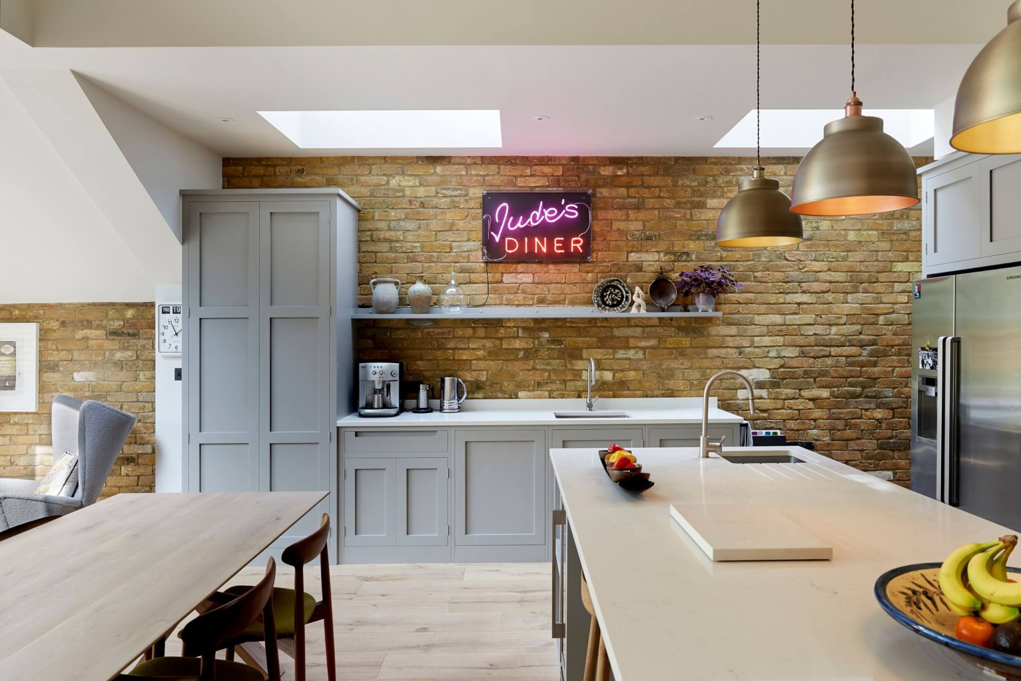Kensal Rise Dundonald road renovation and extension kitchen
